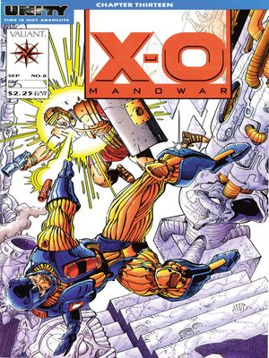 cover image of X-O Manowar (1992), Issue 8